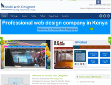 Tablet Screenshot of nairobiwebdesigners.com